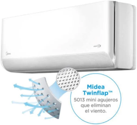 Aire Acondicionado Midea Breezeless Inverter 4859FG Blanco – Frío/Calor R-32 - Imagen 3